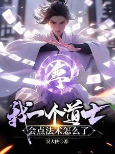 《我一个道士，会点法术怎么了》小说封面 - 作者：吴大侠